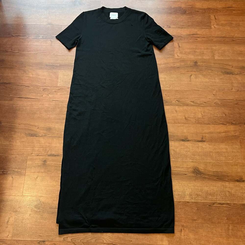 Barrie Ultra Fine Cashmere Short Sleeve Maxi T-Shirt Dress Medium (Read Caption)